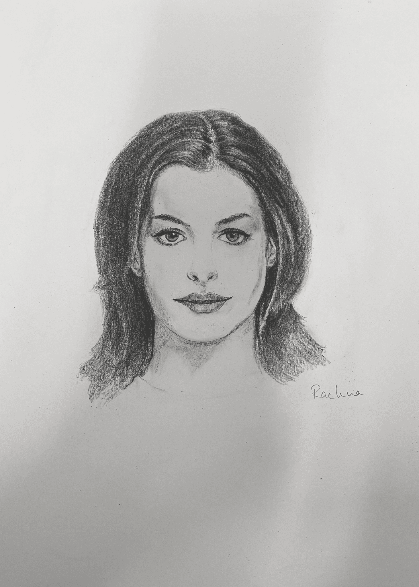Anne Hathaway Portrait